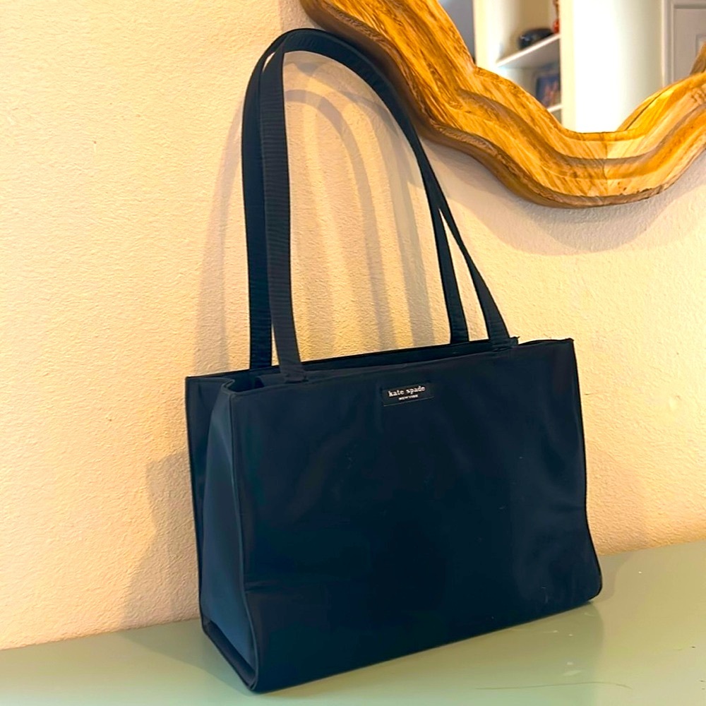 Vintage 90’s Kate Spade Black Iconic shoulder bag tote